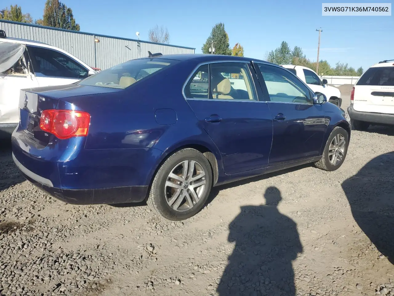 3VWSG71K36M740562 2006 Volkswagen Jetta 2.5 Option Package 1