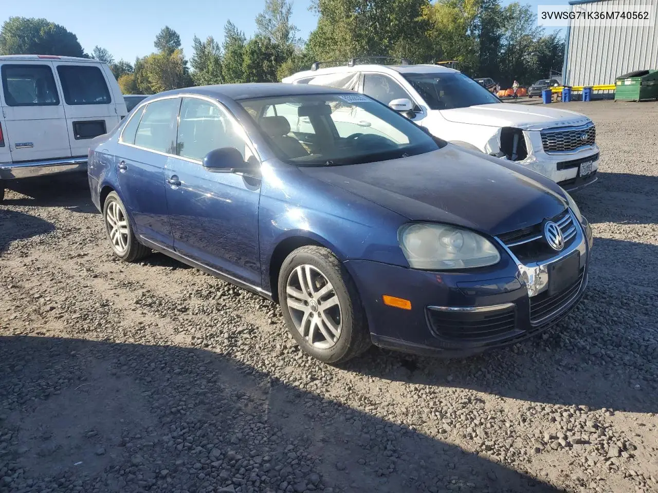 3VWSG71K36M740562 2006 Volkswagen Jetta 2.5 Option Package 1