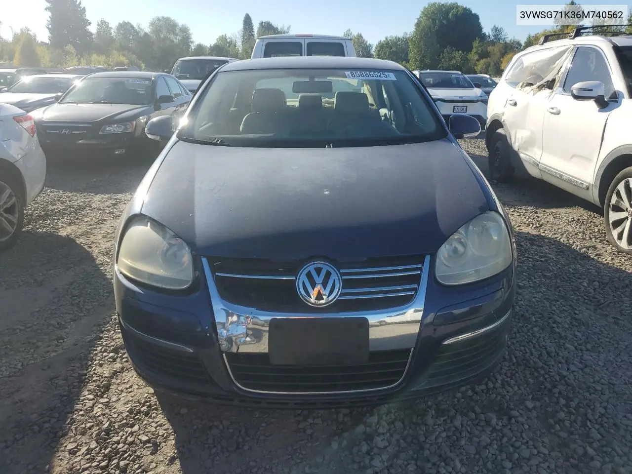 3VWSG71K36M740562 2006 Volkswagen Jetta 2.5 Option Package 1