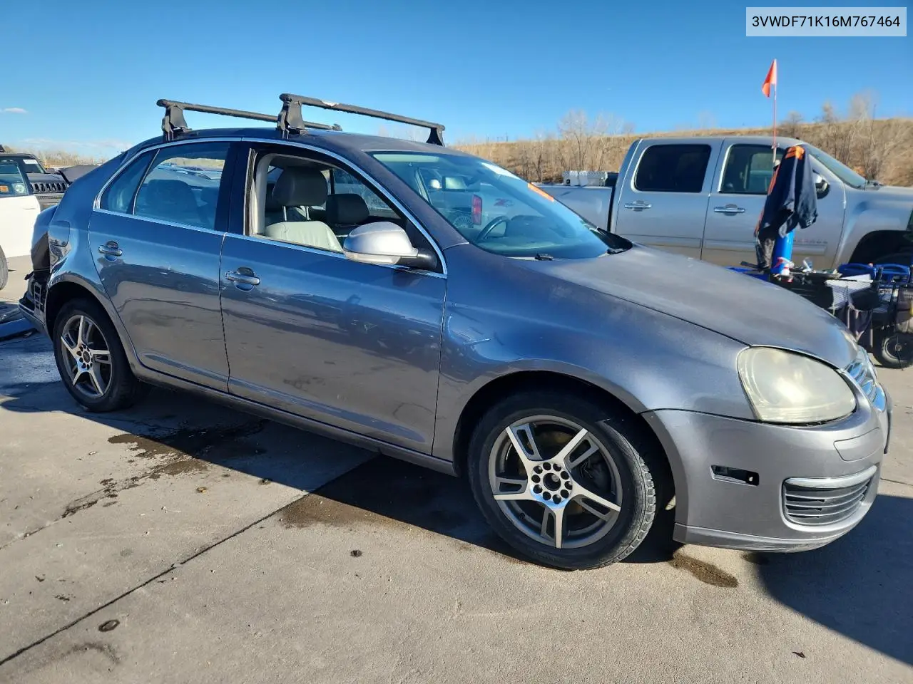 3VWDF71K16M767464 2006 Volkswagen Jetta 2.5L Leather