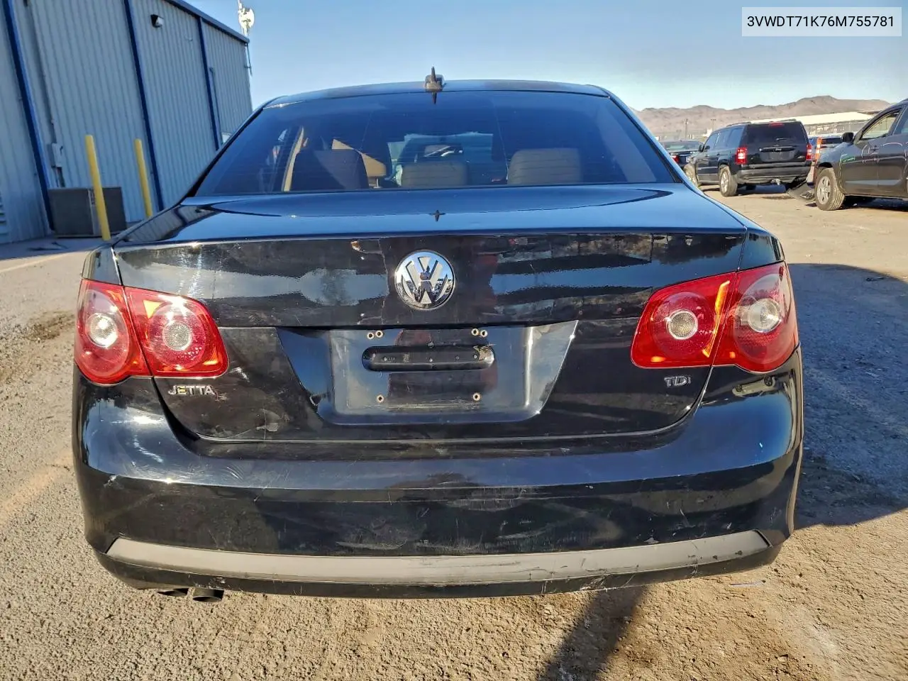 3VWDT71K76M755781 2006 Volkswagen Jetta Tdi Option Package 2
