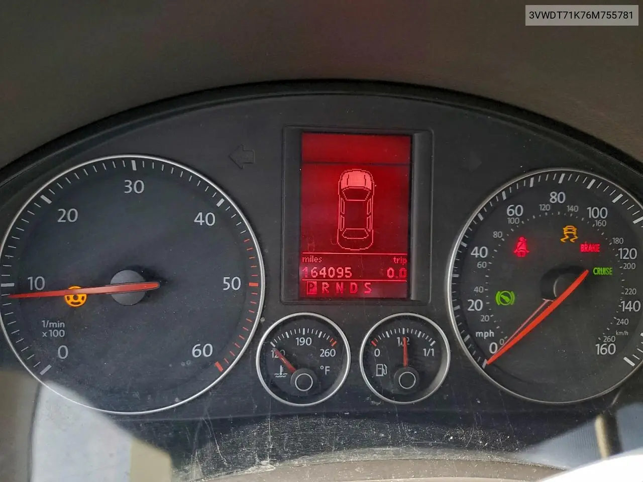 3VWDT71K76M755781 2006 Volkswagen Jetta Tdi Option Package 2