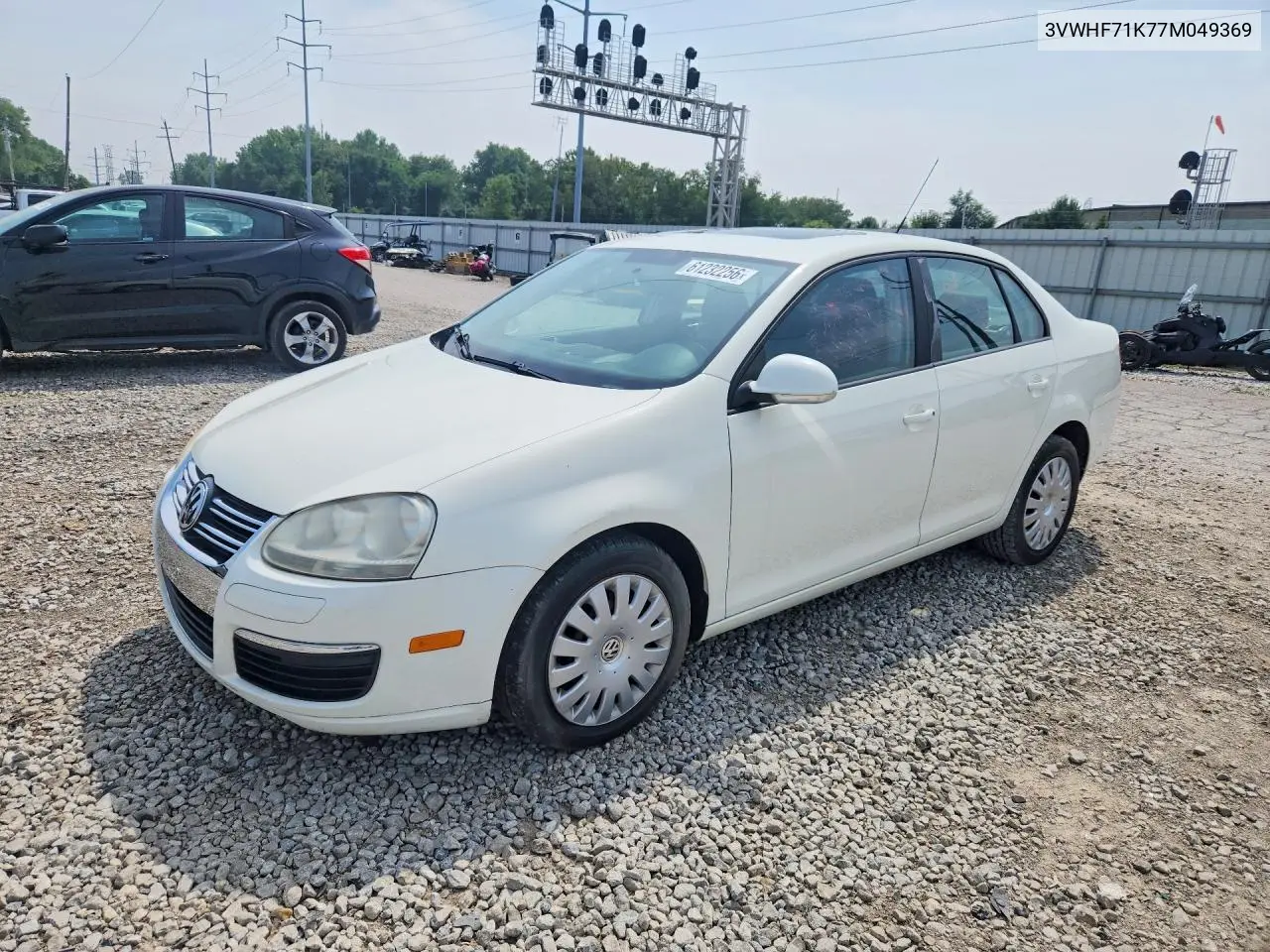 2007 Volkswagen Jetta 2.5 VIN: 3VWHF71K77M049369 Lot: 61232256