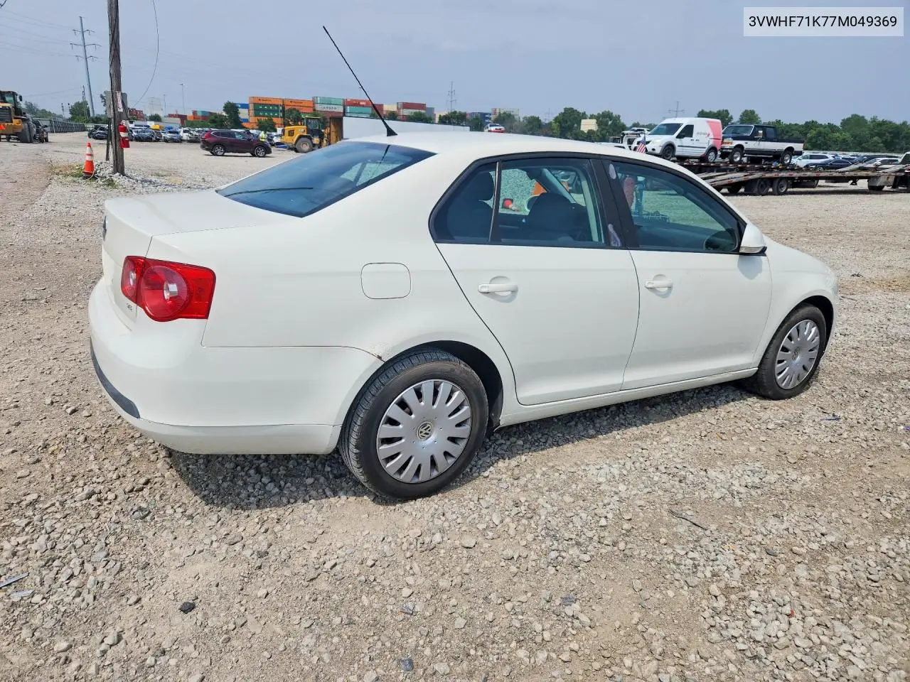 2007 Volkswagen Jetta 2.5 VIN: 3VWHF71K77M049369 Lot: 61232256
