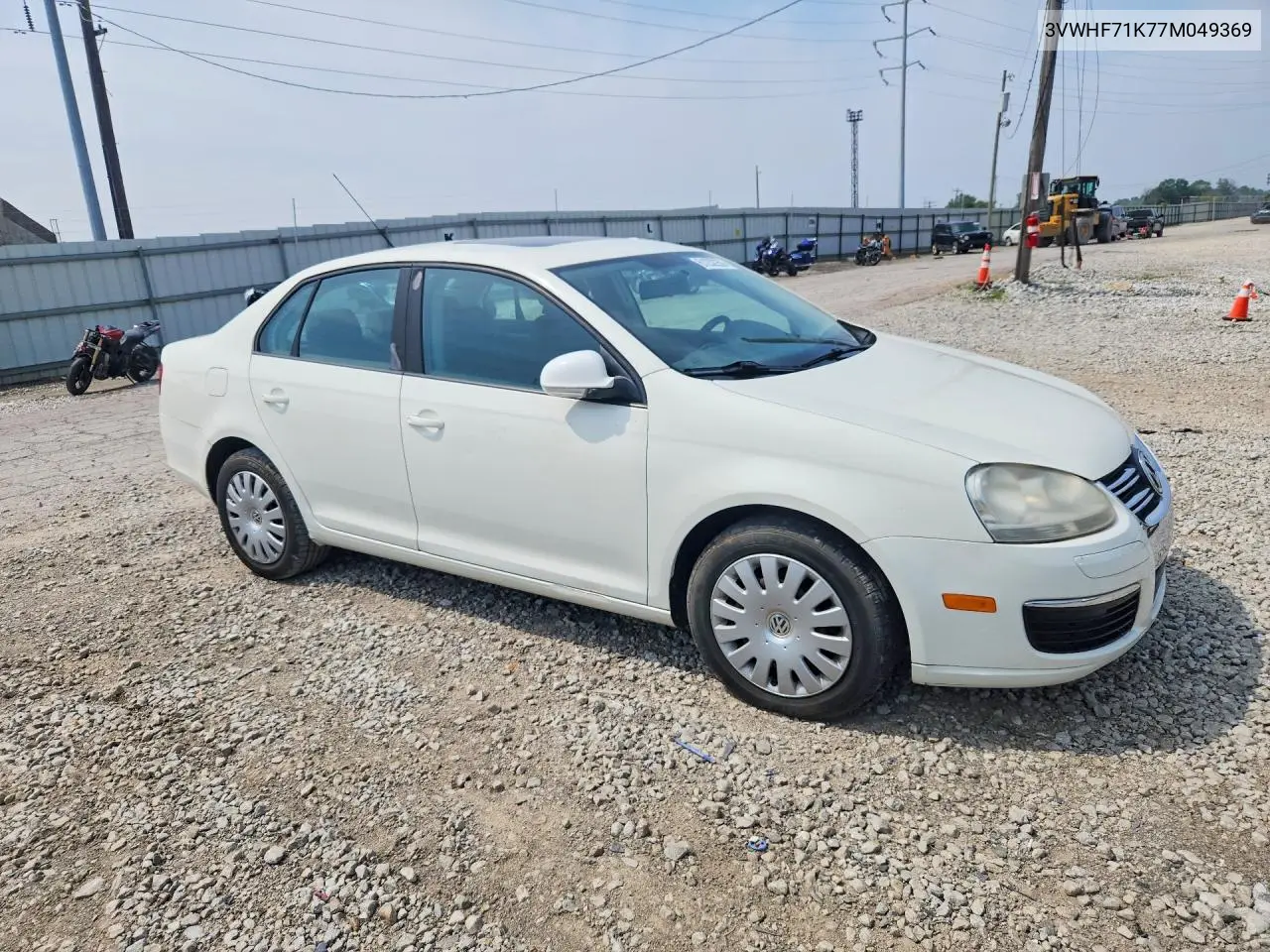 2007 Volkswagen Jetta 2.5 VIN: 3VWHF71K77M049369 Lot: 61232256