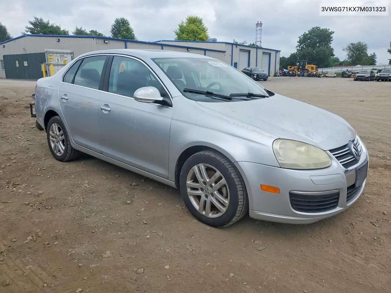2007 Volkswagen Jetta 2.5 Option Package 1 VIN: 3VWSG71KX7M031323 Lot: 62031356