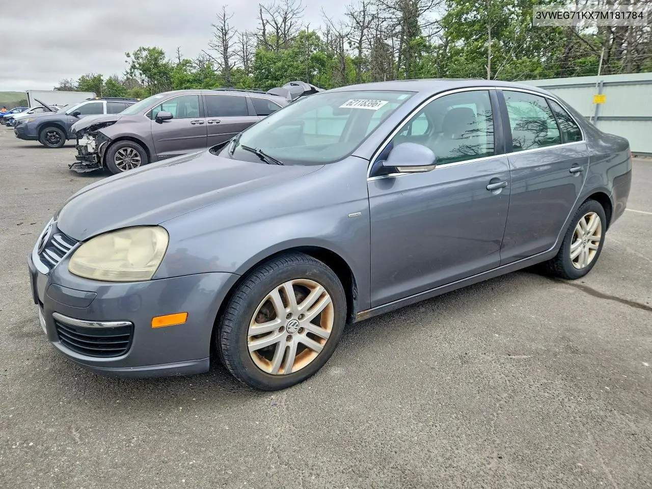2007 Volkswagen Jetta Wolfsburg VIN: 3VWEG71KX7M181784 Lot: 62118396