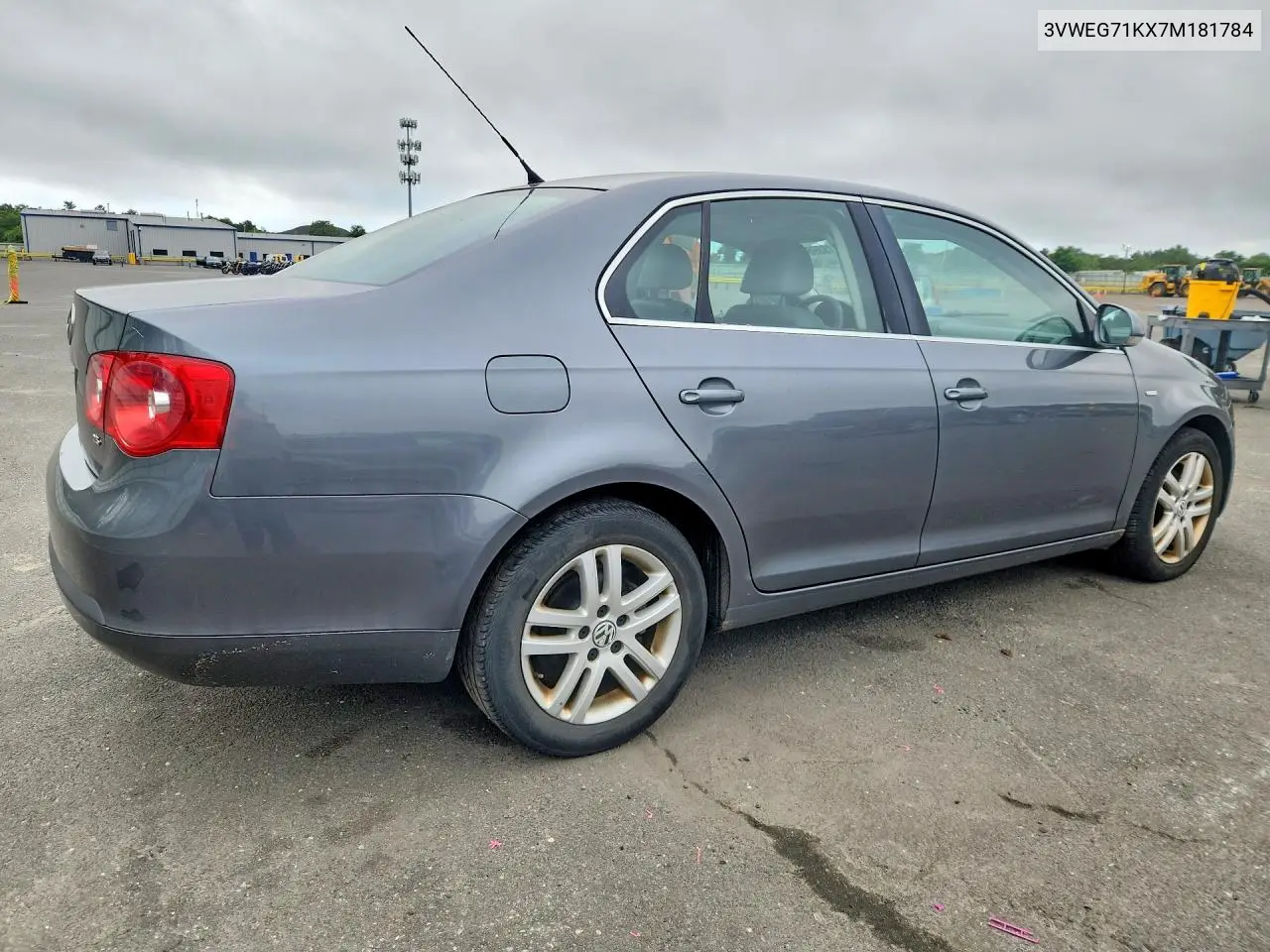 2007 Volkswagen Jetta Wolfsburg VIN: 3VWEG71KX7M181784 Lot: 62118396