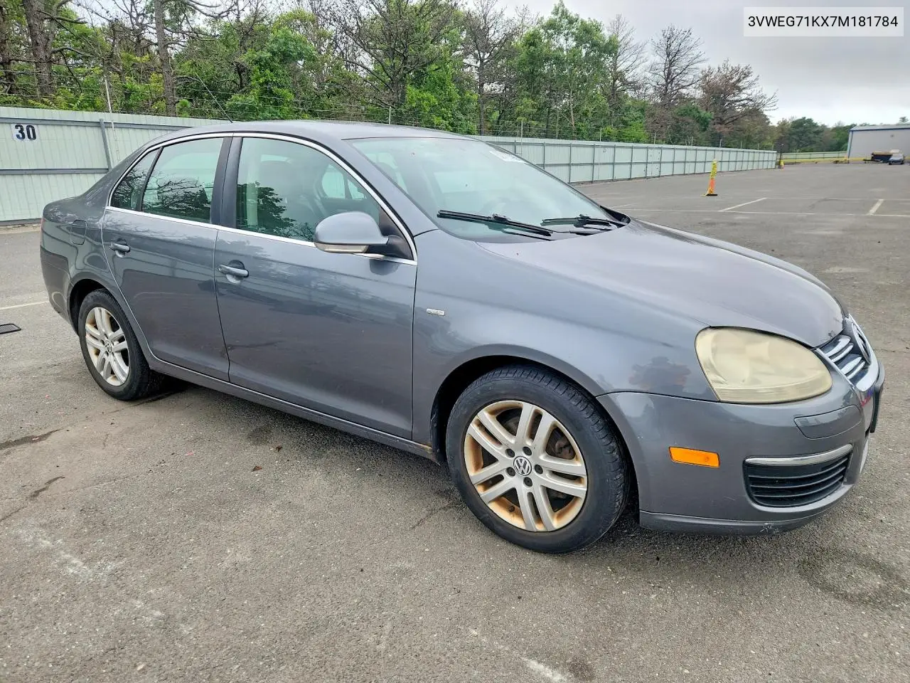 2007 Volkswagen Jetta Wolfsburg VIN: 3VWEG71KX7M181784 Lot: 62118396