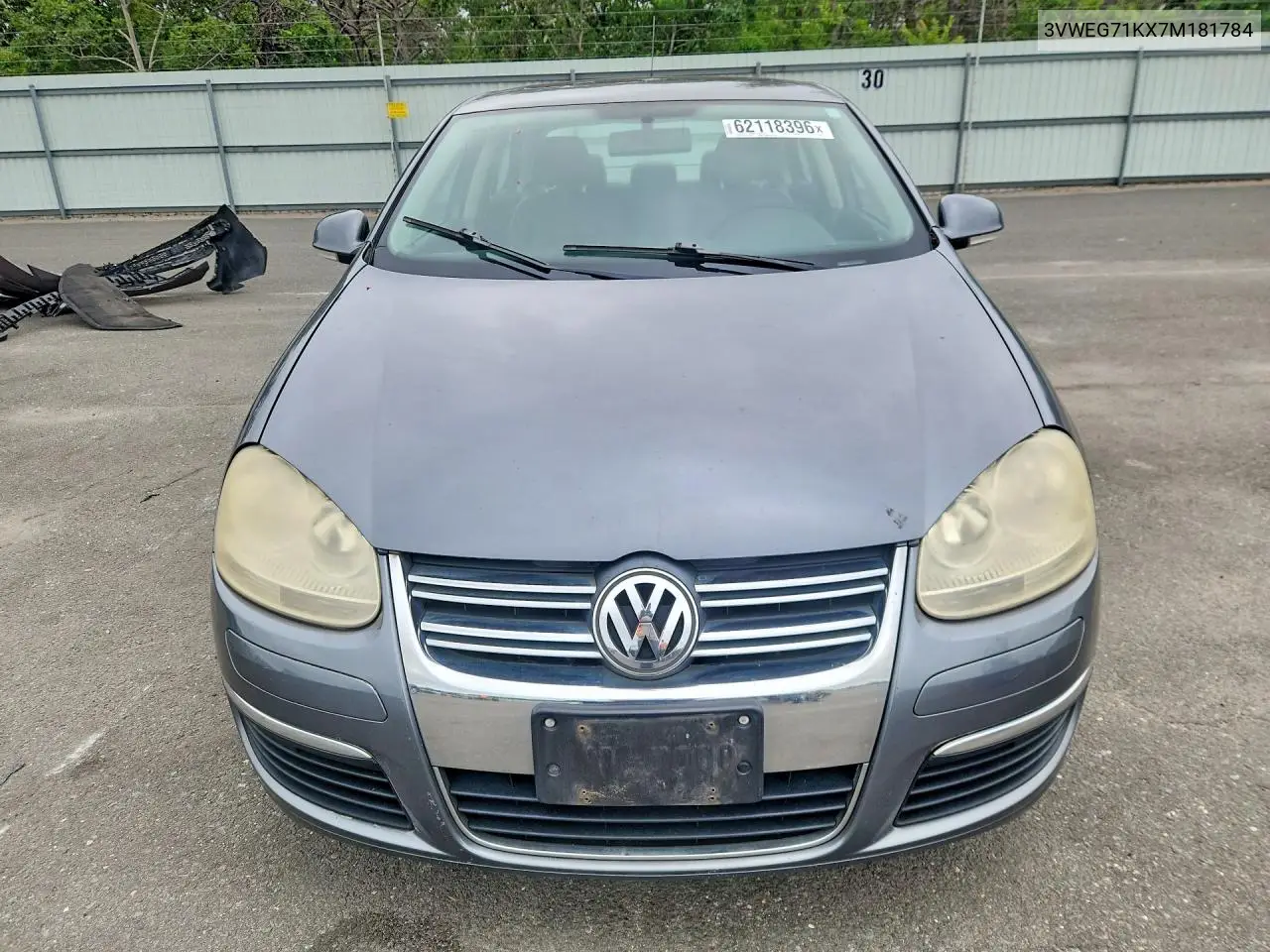 2007 Volkswagen Jetta Wolfsburg VIN: 3VWEG71KX7M181784 Lot: 62118396
