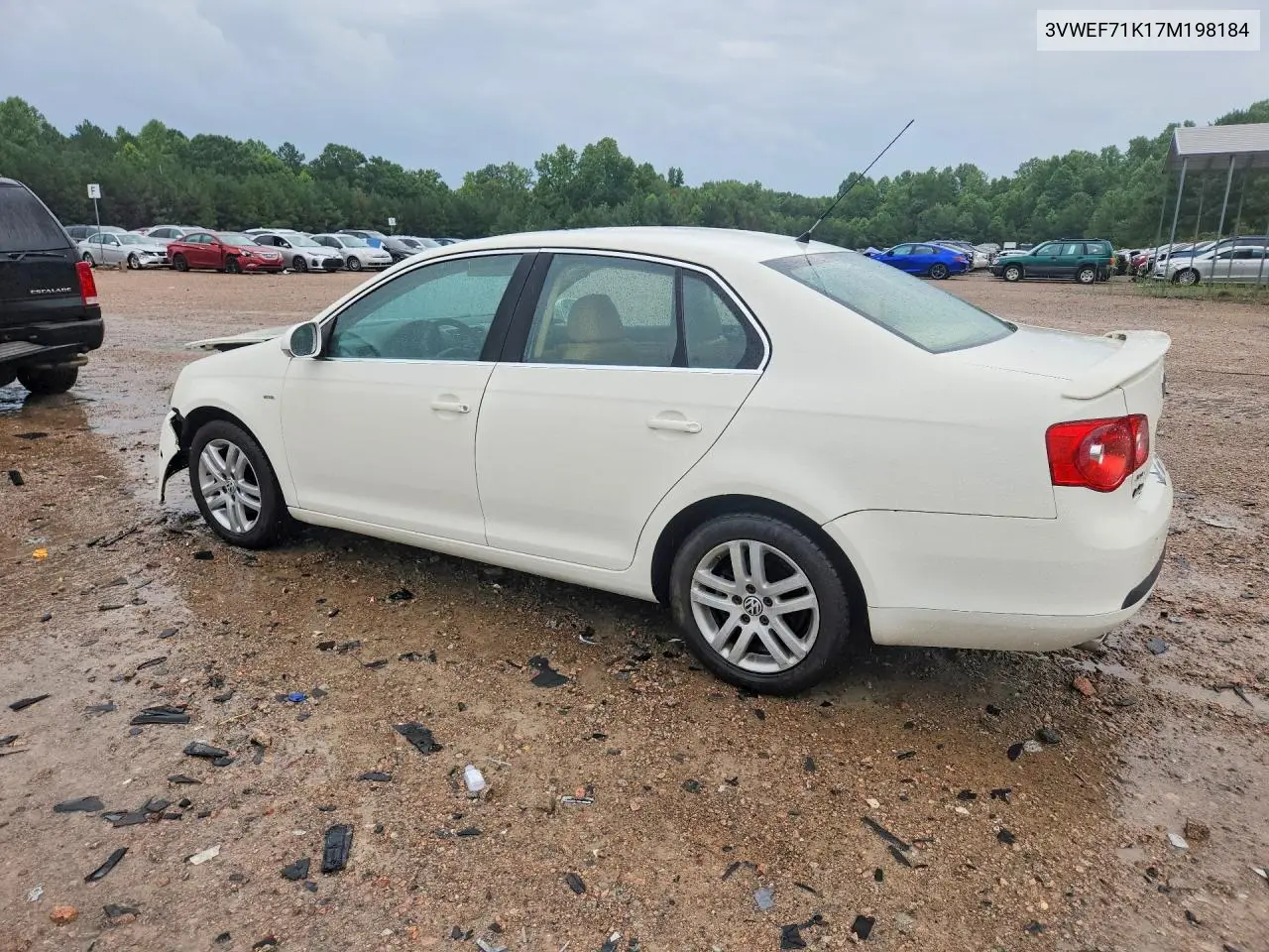 2007 Volkswagen Jetta Wolfsburg VIN: 3VWEF71K17M198184 Lot: 62161546