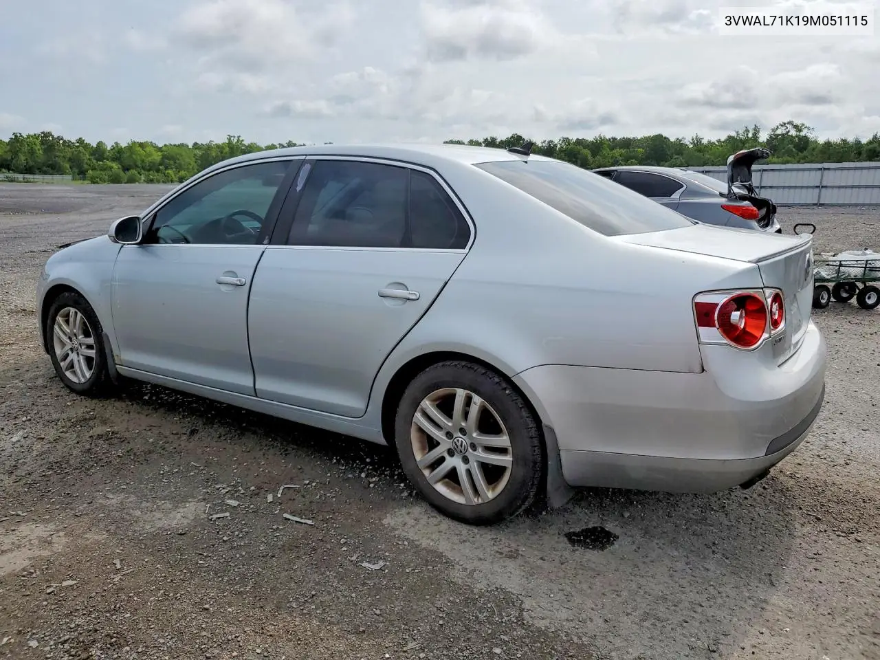 2009 Volkswagen Jetta Tdi VIN: 3VWAL71K19M051115 Lot: 61560376