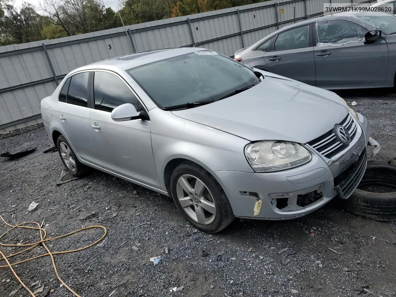 3VWRM71K99M028620 2009 Volkswagen Jetta Se
