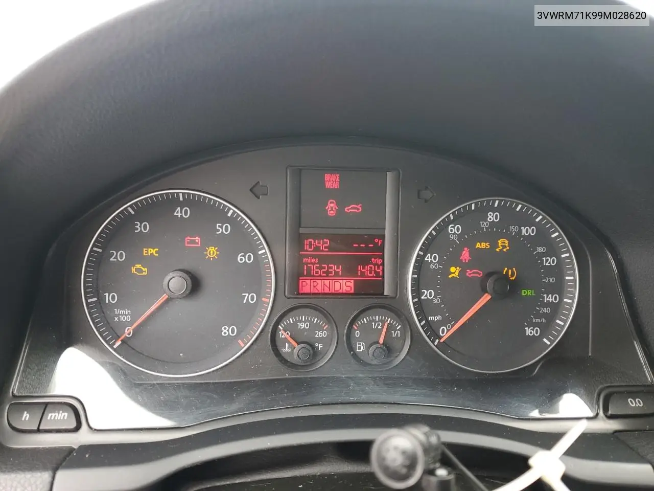 3VWRM71K99M028620 2009 Volkswagen Jetta Se