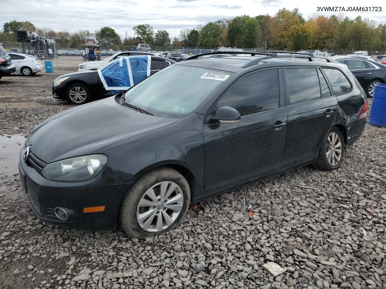 3VWMZ7AJ0AM631723 2010 Volkswagen Jetta S