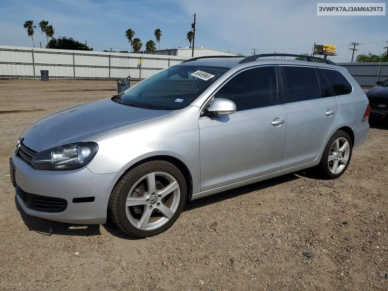 2010 Volkswagen Jetta Se VIN: 3VWPX7AJ3AM663973 Lot: 60469966