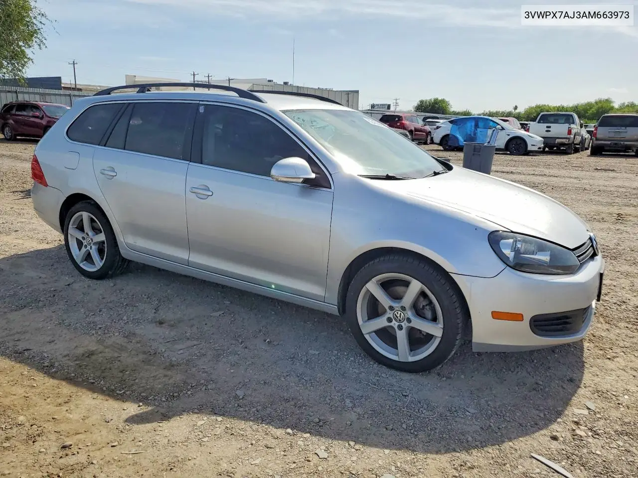 2010 Volkswagen Jetta Se VIN: 3VWPX7AJ3AM663973 Lot: 60469966