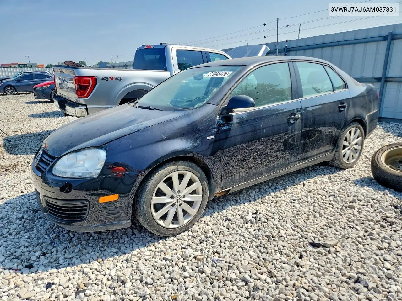 2010 Volkswagen Jetta Wolfsburg VIN: 3VWRJ7AJ6AM037831 Lot: 61843476