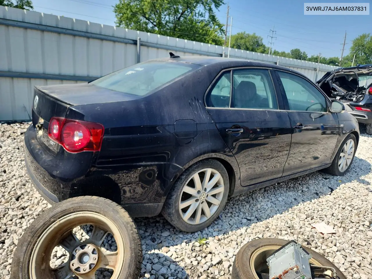 2010 Volkswagen Jetta Wolfsburg VIN: 3VWRJ7AJ6AM037831 Lot: 61843476