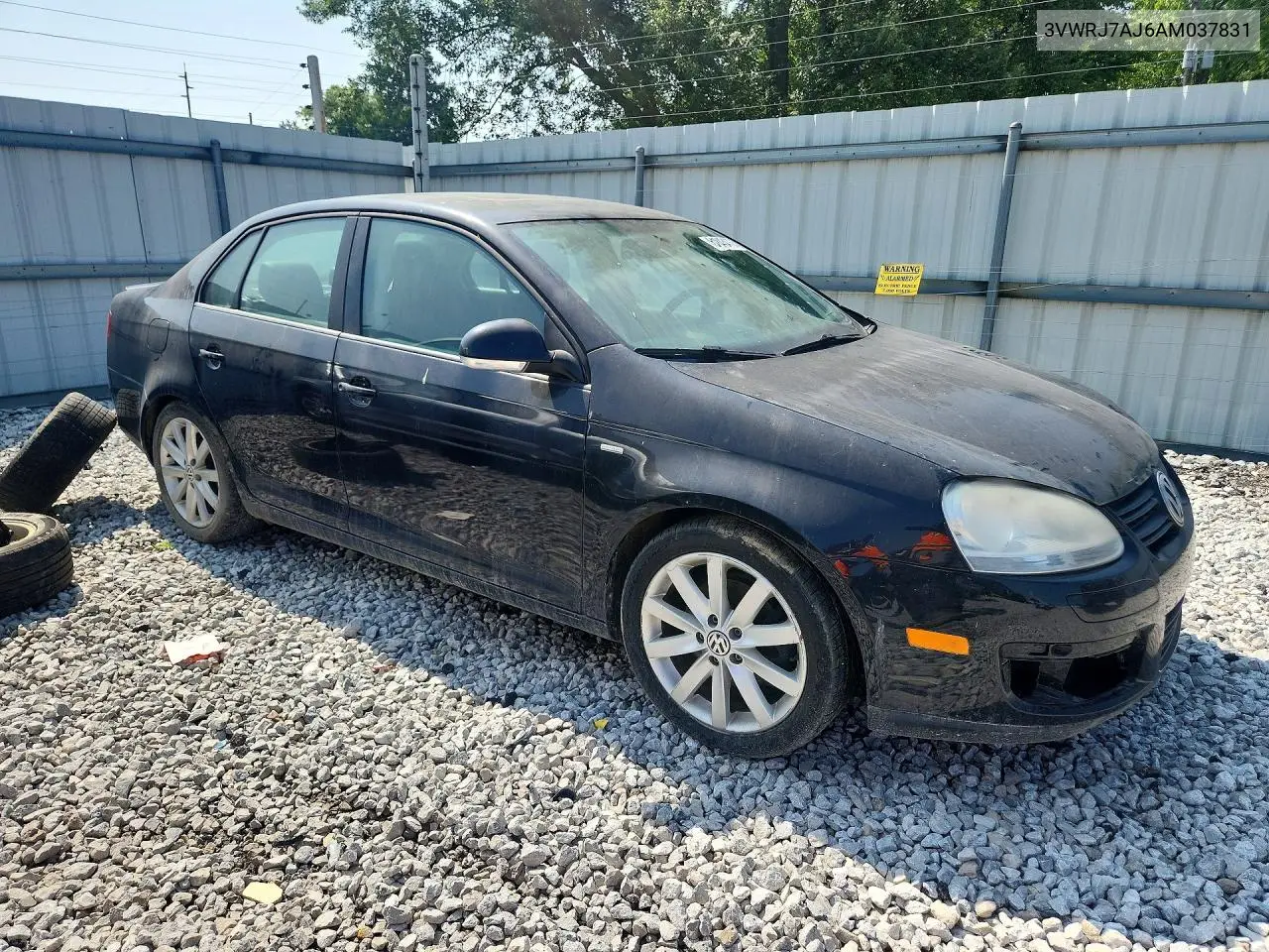 2010 Volkswagen Jetta Wolfsburg VIN: 3VWRJ7AJ6AM037831 Lot: 61843476