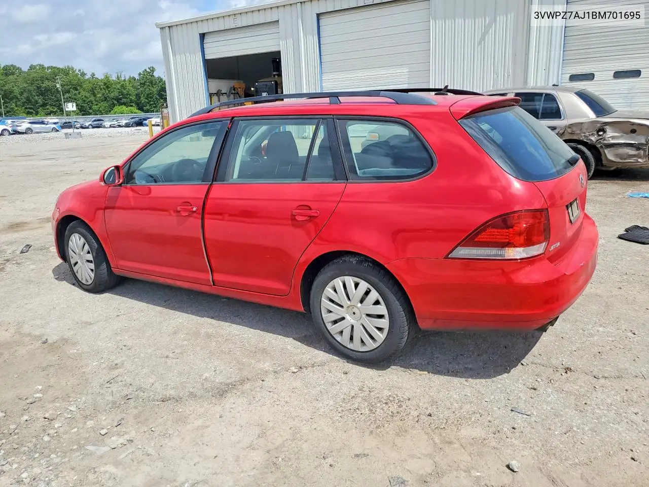 2011 Volkswagen Jetta S VIN: 3VWPZ7AJ1BM701695 Lot: 59688396