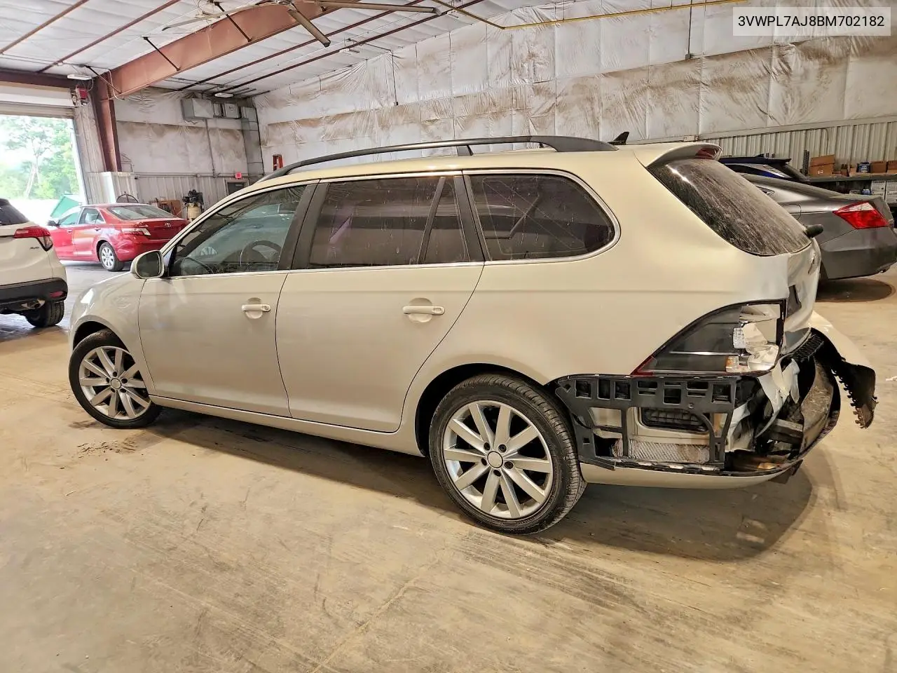 2011 Volkswagen Jetta VIN: 3VWPL7AJ8BM702182 Lot: 60064826