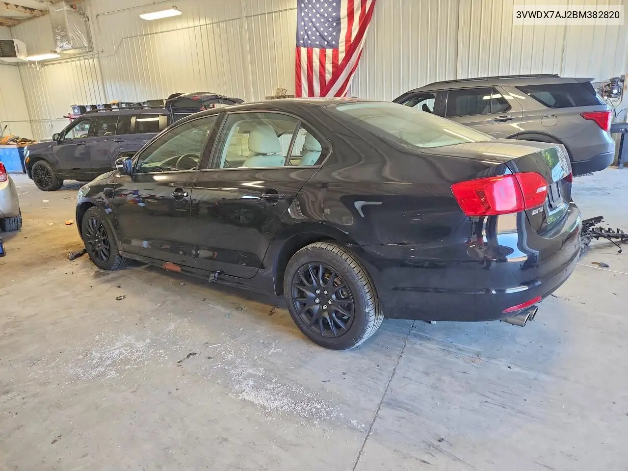 2011 Volkswagen Jetta Se VIN: 3VWDX7AJ2BM382820 Lot: 61334656
