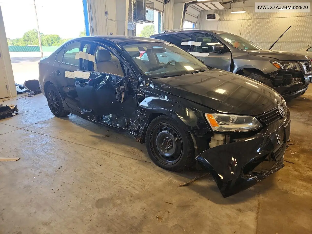 2011 Volkswagen Jetta Se VIN: 3VWDX7AJ2BM382820 Lot: 61334656