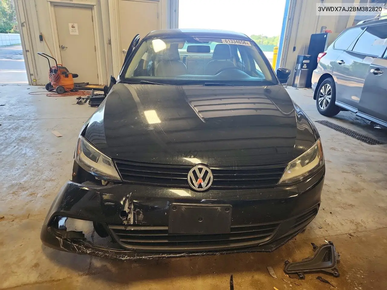2011 Volkswagen Jetta Se VIN: 3VWDX7AJ2BM382820 Lot: 61334656