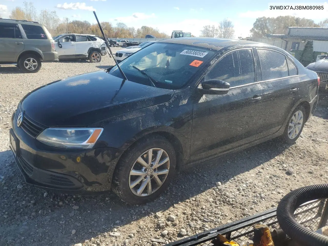 3VWDX7AJ3BM080985 2011 Volkswagen Jetta Se