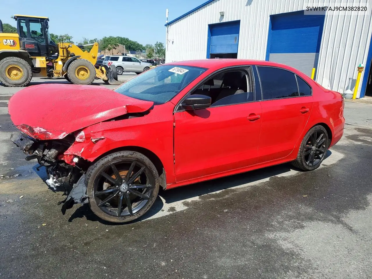 2012 Volkswagen Jetta Base VIN: 3VW1K7AJ9CM382820 Lot: 60198846