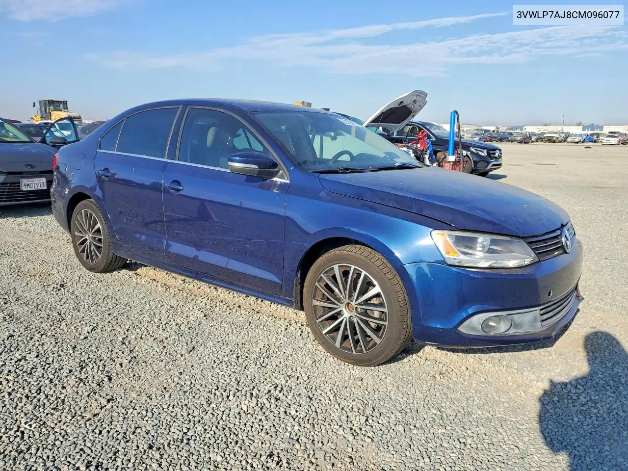 2012 Volkswagen Jetta Sel VIN: 3VWLP7AJ8CM096077 Lot: 62159416