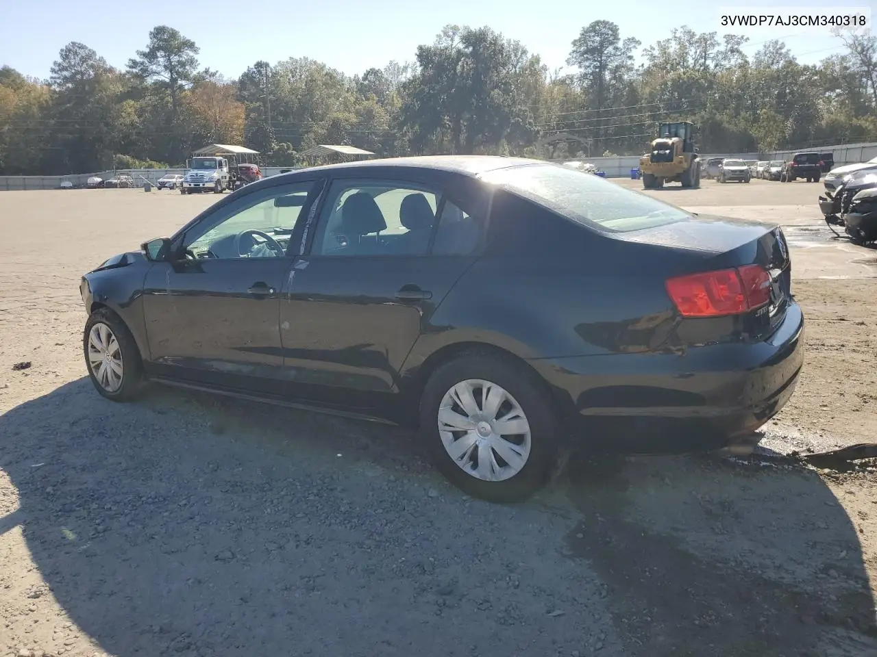 3VWDP7AJ3CM340318 2012 Volkswagen Jetta Se