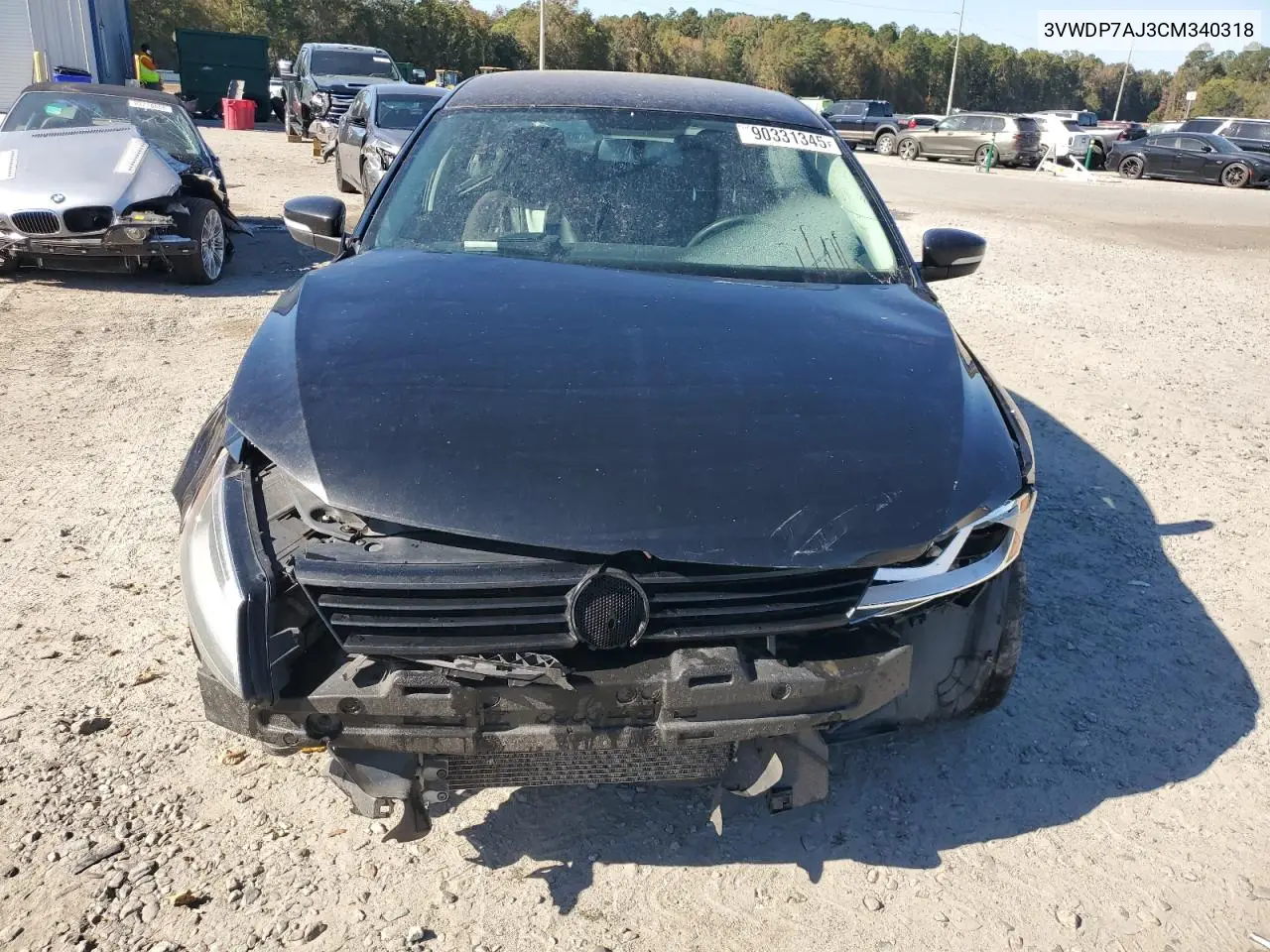 3VWDP7AJ3CM340318 2012 Volkswagen Jetta Se