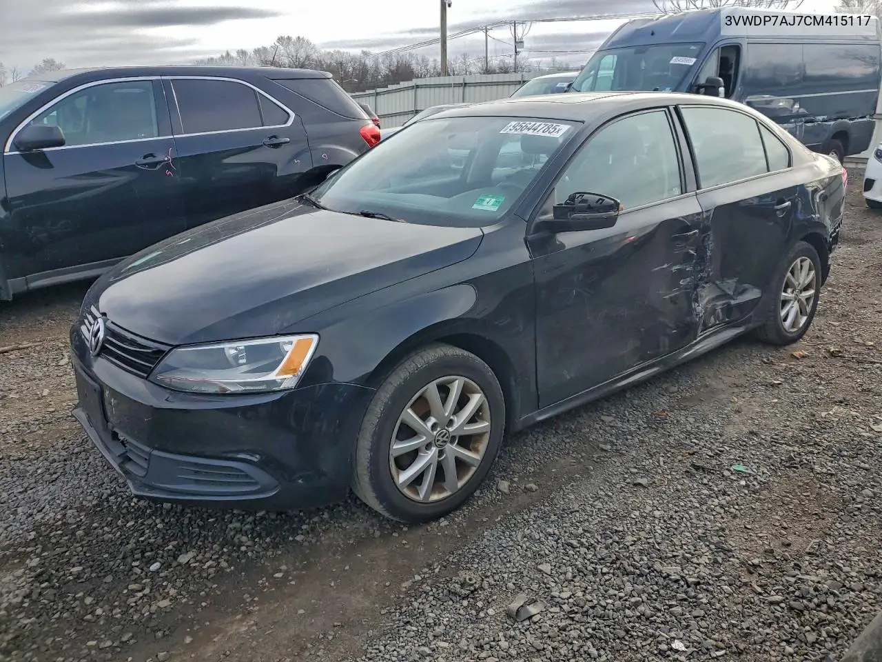 3VWDP7AJ7CM415117 2012 Volkswagen Jetta Se