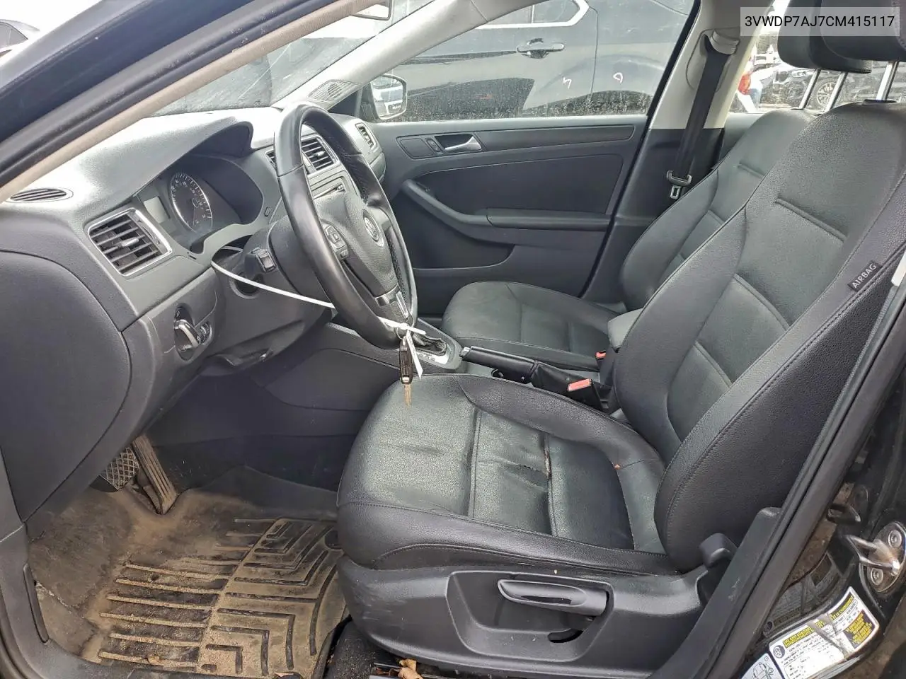 3VWDP7AJ7CM415117 2012 Volkswagen Jetta Se