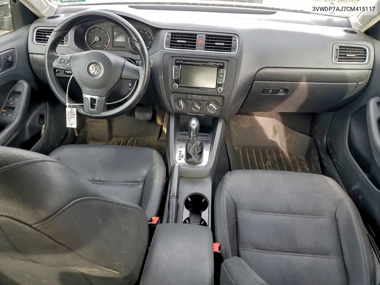 3VWDP7AJ7CM415117 2012 Volkswagen Jetta Se