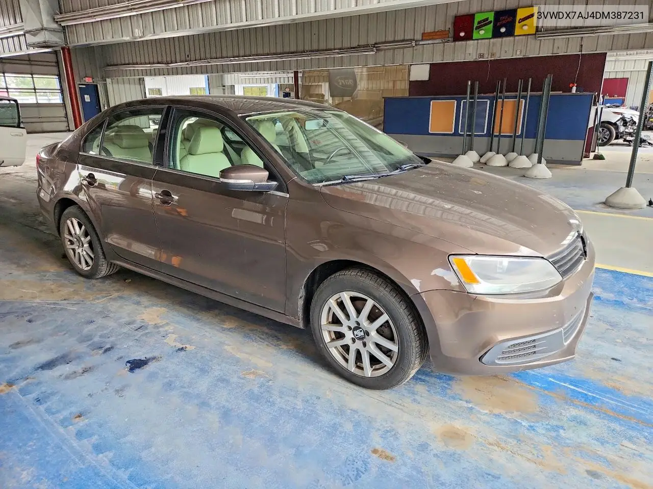 2013 Volkswagen Jetta Se VIN: 3VWDX7AJ4DM387231 Lot: 59073176