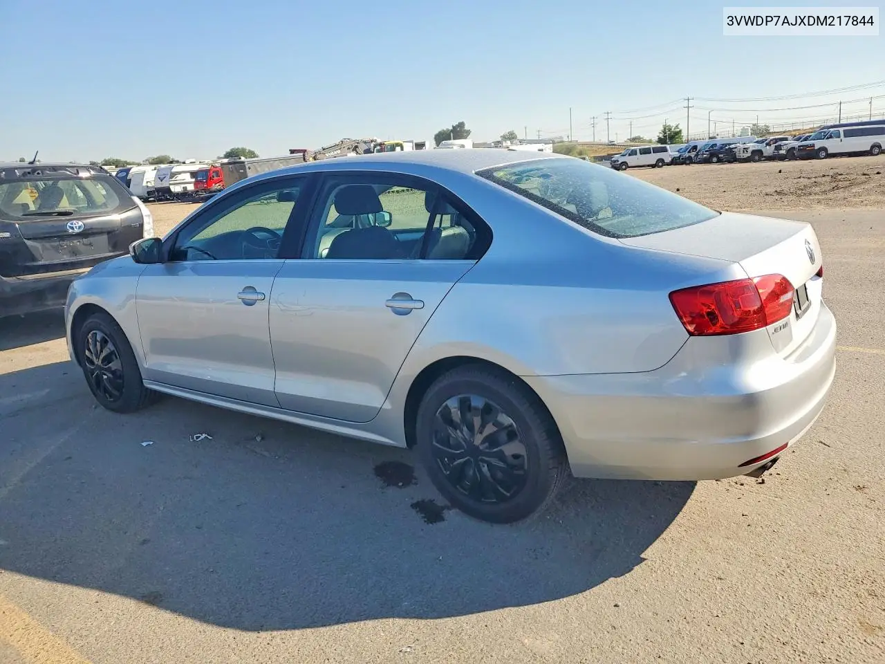 2013 Volkswagen Jetta Se VIN: 3VWDP7AJXDM217844 Lot: 59882346