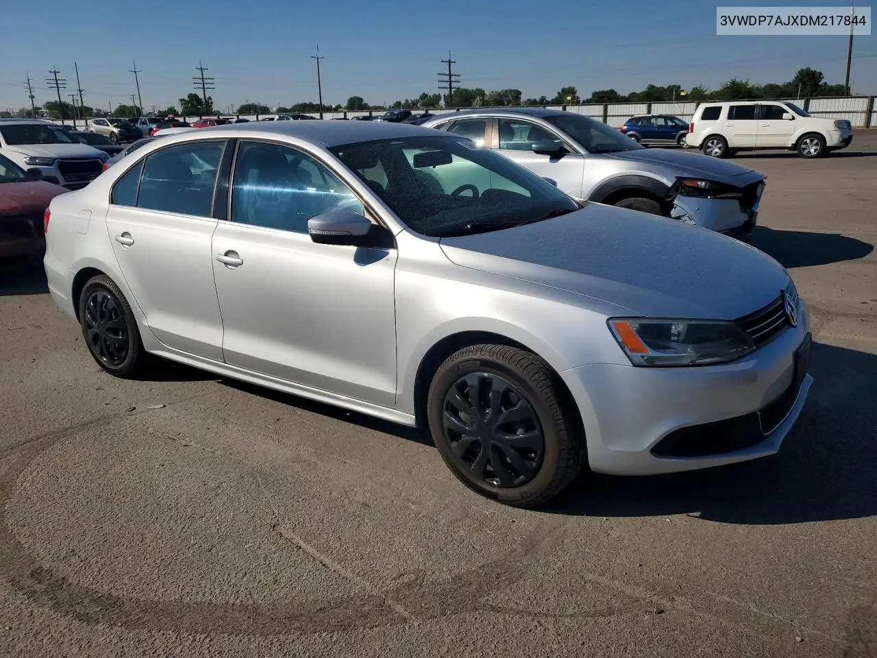 2013 Volkswagen Jetta Se VIN: 3VWDP7AJXDM217844 Lot: 59882346