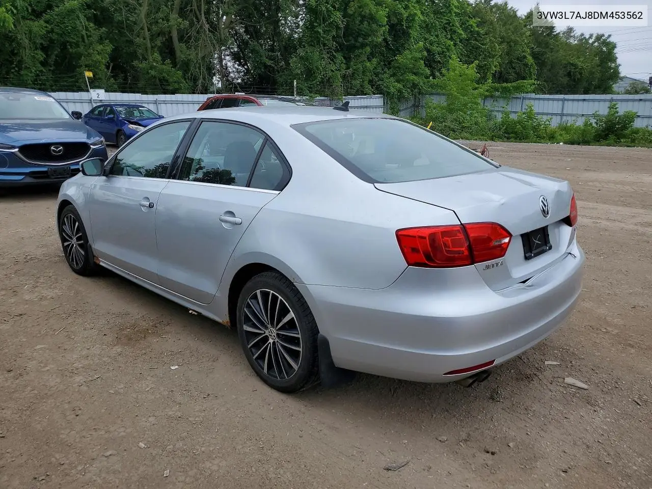 2013 Volkswagen Jetta Tdi VIN: 3VW3L7AJ8DM453562 Lot: 60217356
