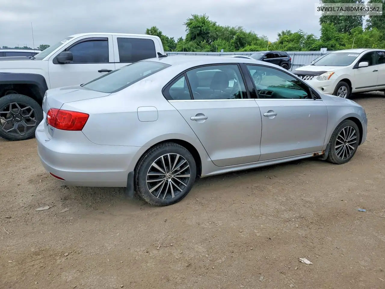 2013 Volkswagen Jetta Tdi VIN: 3VW3L7AJ8DM453562 Lot: 60217356