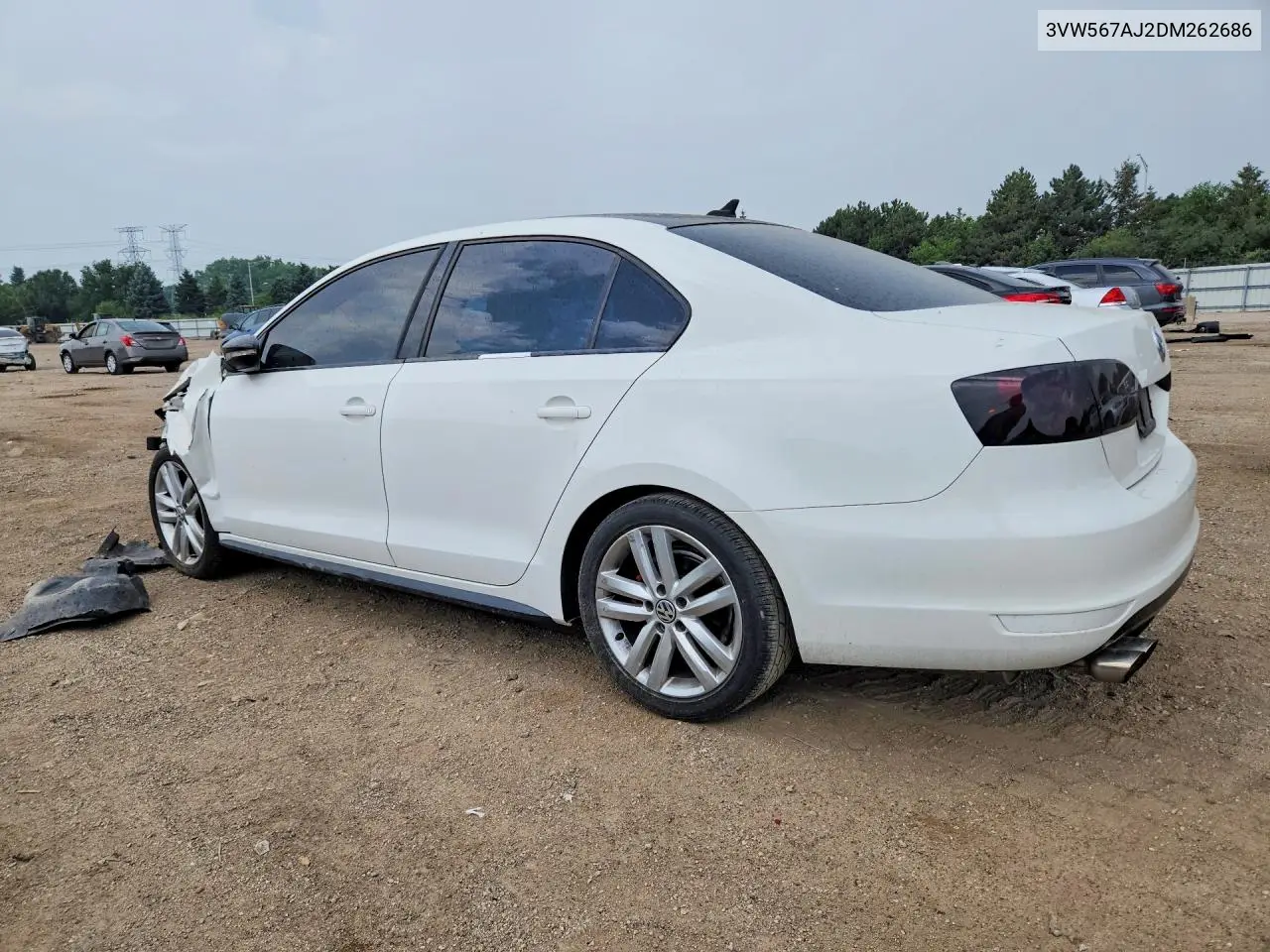 2013 Volkswagen Jetta Gli VIN: 3VW567AJ2DM262686 Lot: 61071386