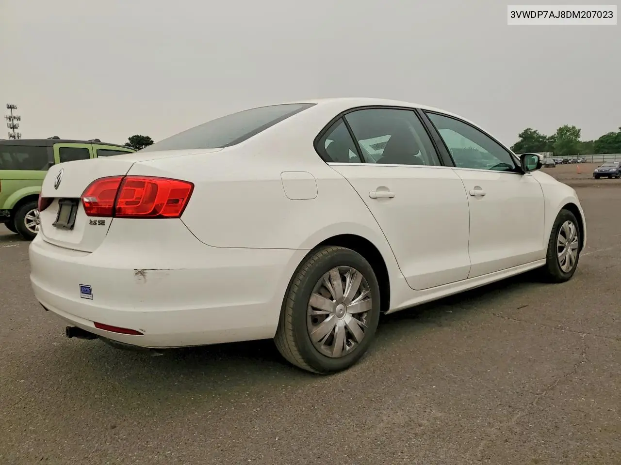 2013 Volkswagen Jetta Se VIN: 3VWDP7AJ8DM207023 Lot: 61323936