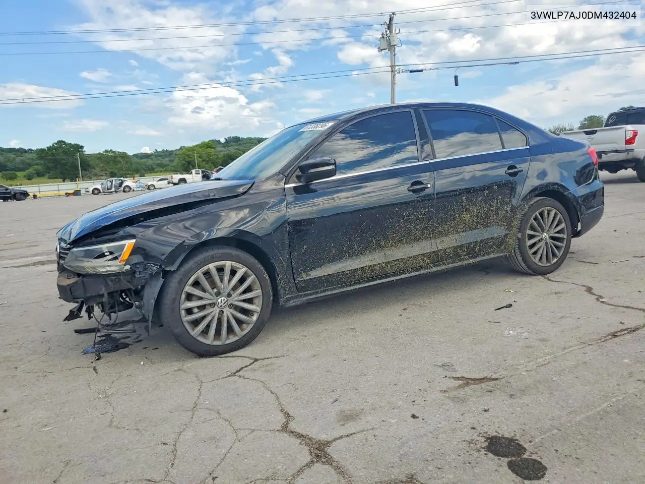 2013 Volkswagen Jetta Sel VIN: 3VWLP7AJ0DM432404 Lot: 61338296