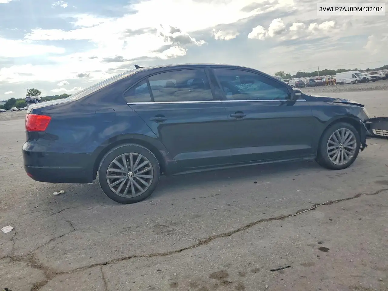2013 Volkswagen Jetta Sel VIN: 3VWLP7AJ0DM432404 Lot: 61338296
