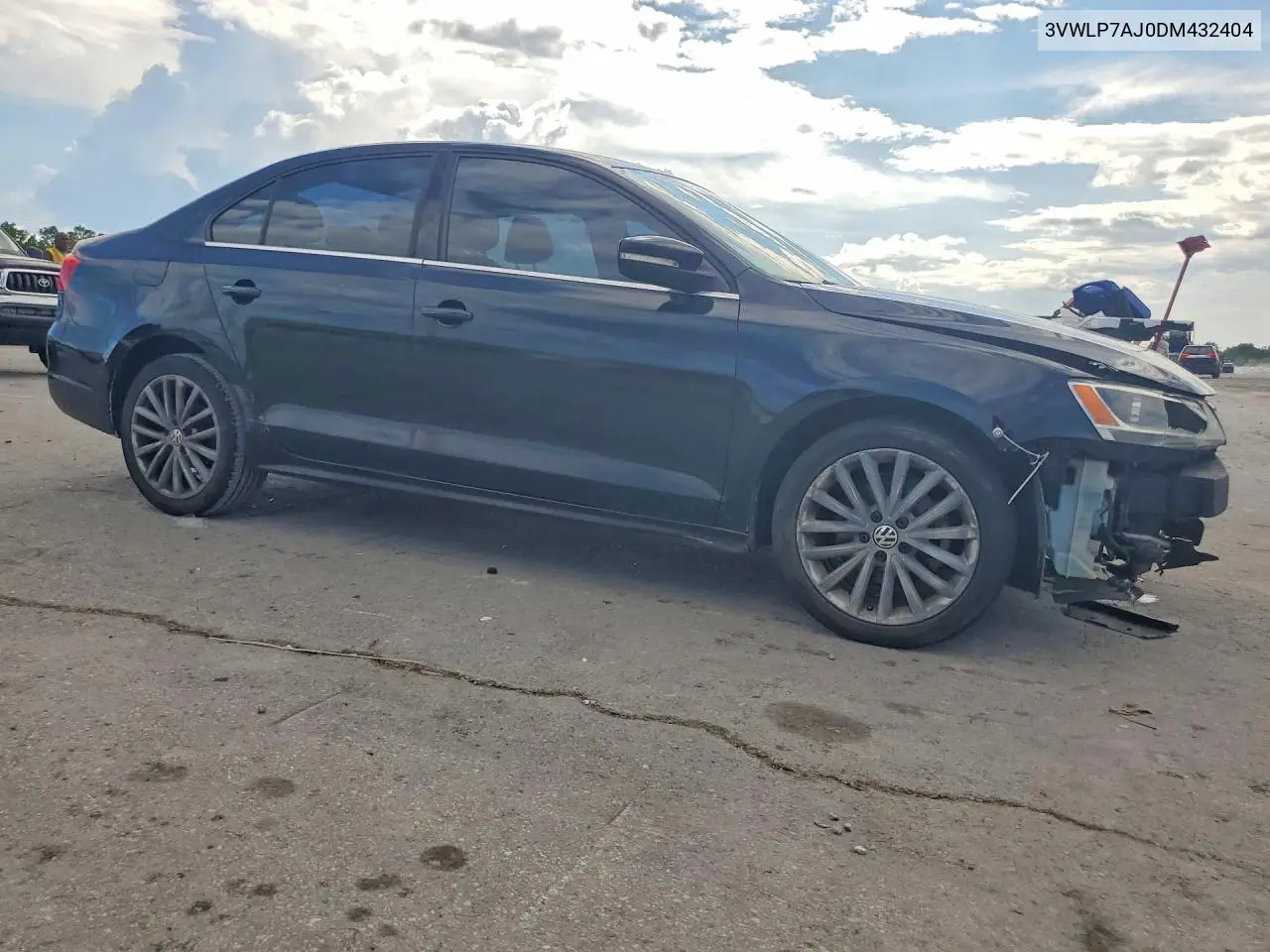2013 Volkswagen Jetta Sel VIN: 3VWLP7AJ0DM432404 Lot: 61338296