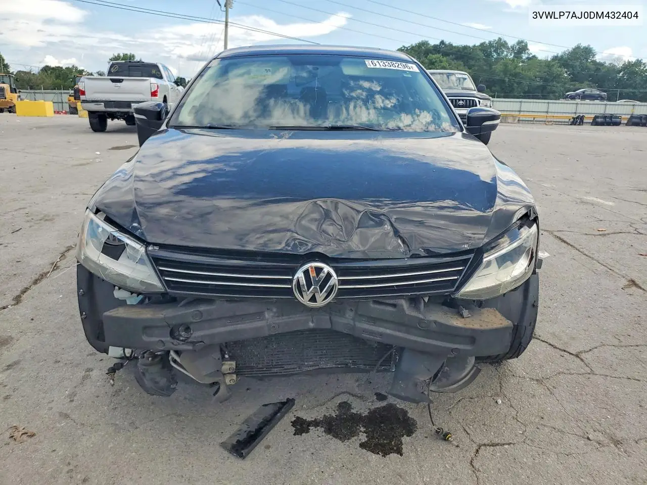 2013 Volkswagen Jetta Sel VIN: 3VWLP7AJ0DM432404 Lot: 61338296