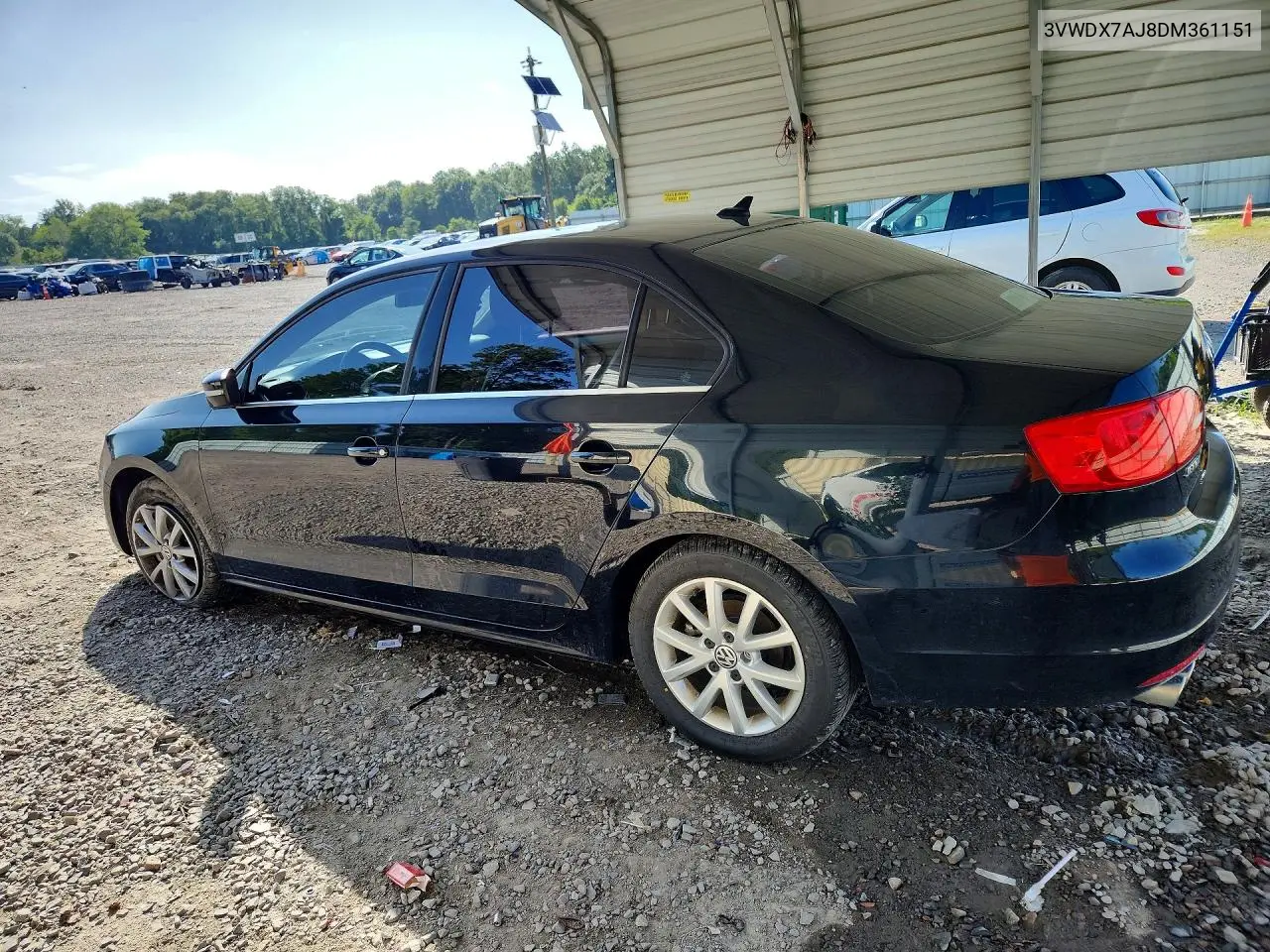 2013 Volkswagen Jetta Se VIN: 3VWDX7AJ8DM361151 Lot: 61402736