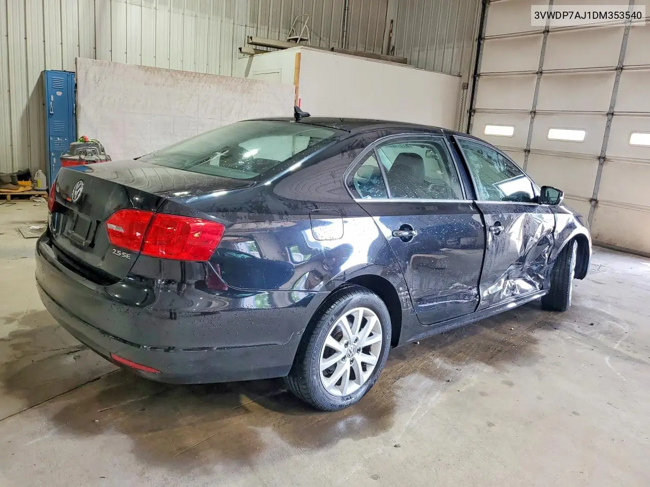 2013 Volkswagen Jetta Se VIN: 3VWDP7AJ1DM353540 Lot: 61511236